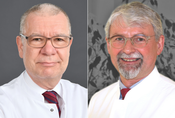 Professor Andreas Wiedemann und Dr. Klaus Becher