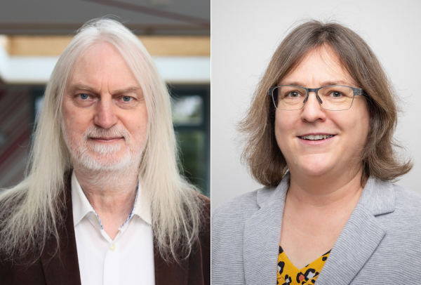 Professor Harald Künemund und Professorin Claudia Vogel