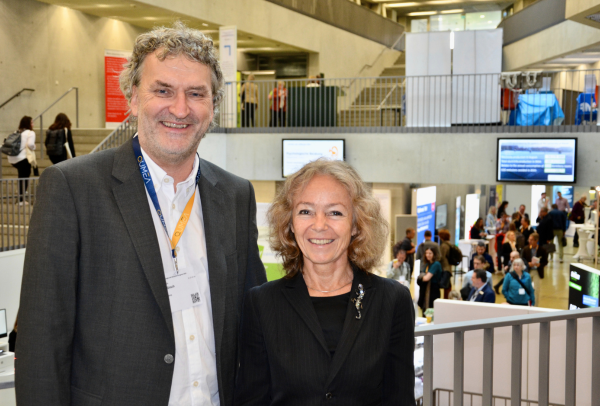 DGG-Kongresspräsident Professor Markus Gosch und DGGG-Kongresspräsidentin Professorin Kirsten Aner