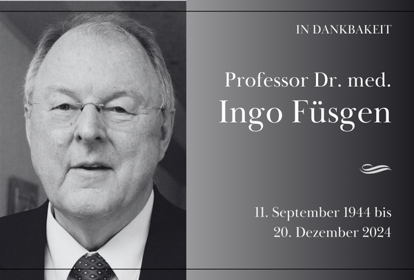Trauer um Professor Dr. med. Ingo Füsgen
