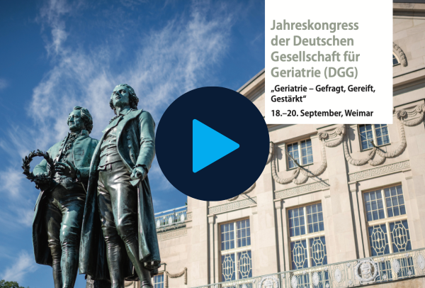Online-Aufzeichnungen: Erste Symposien des Geriatrie-Kongresses jetzt abrufbar