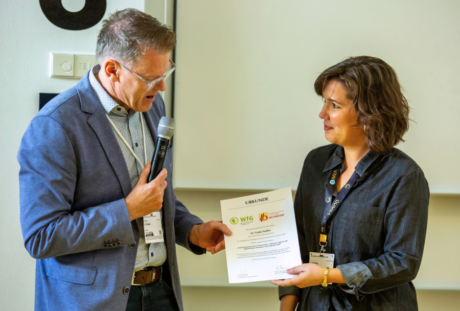 Prof. Olaf Krause und Dr. med. Linda Deißler