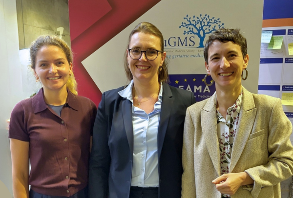 Dr. Sabine Schlüssel, Dr.-medic Maela Caudal und Dr. Beatrice Heck