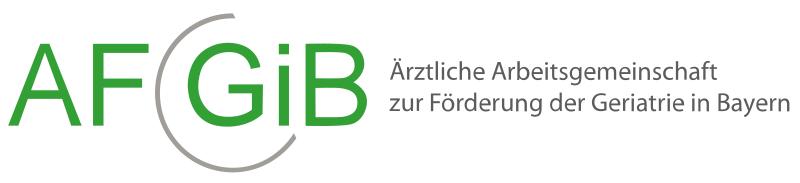 Logo der Ärztlichen Arbeitsgemeinschaft zur Förderung der Geriatrie in Bayern (AFGiB)