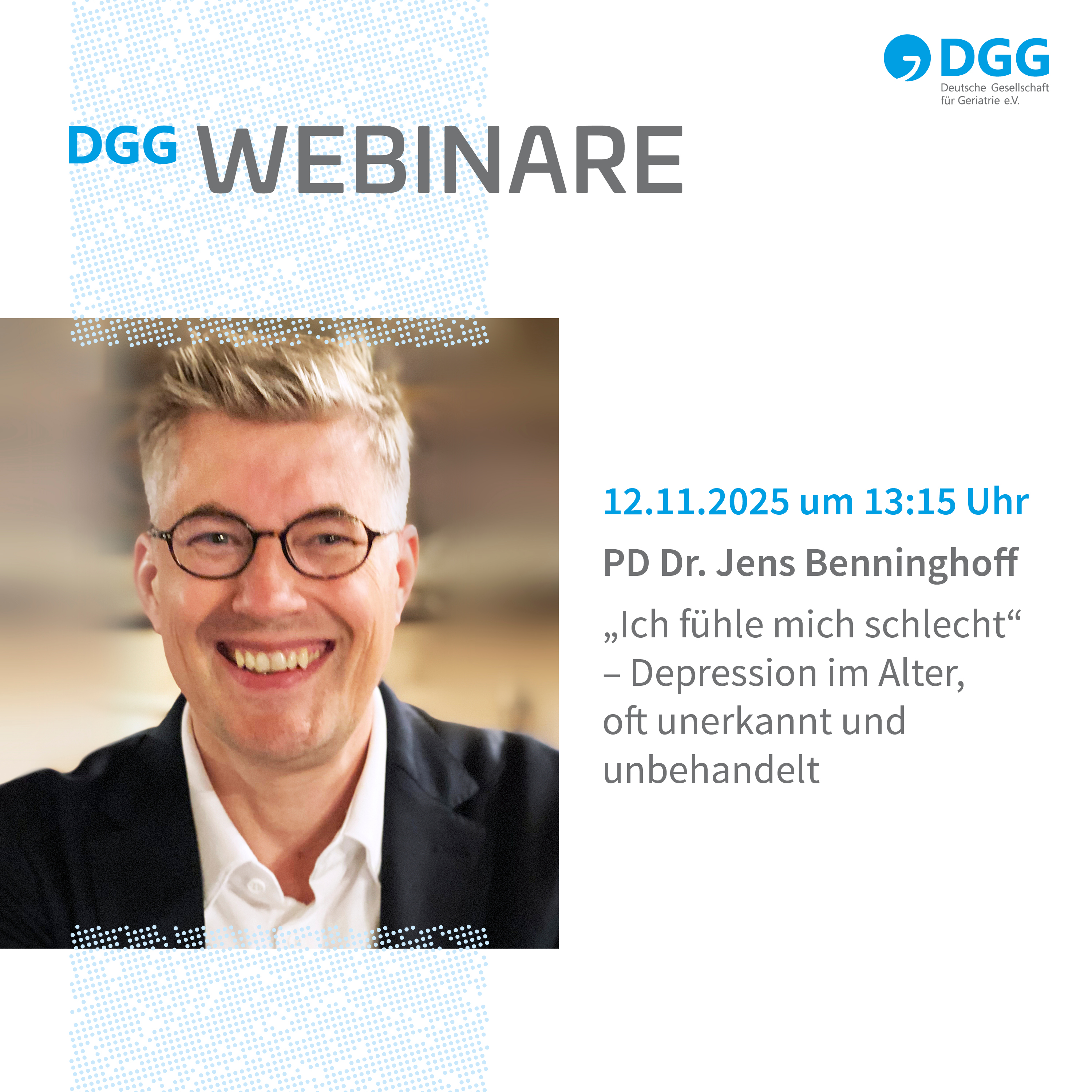 Information zu kommendem Webinar