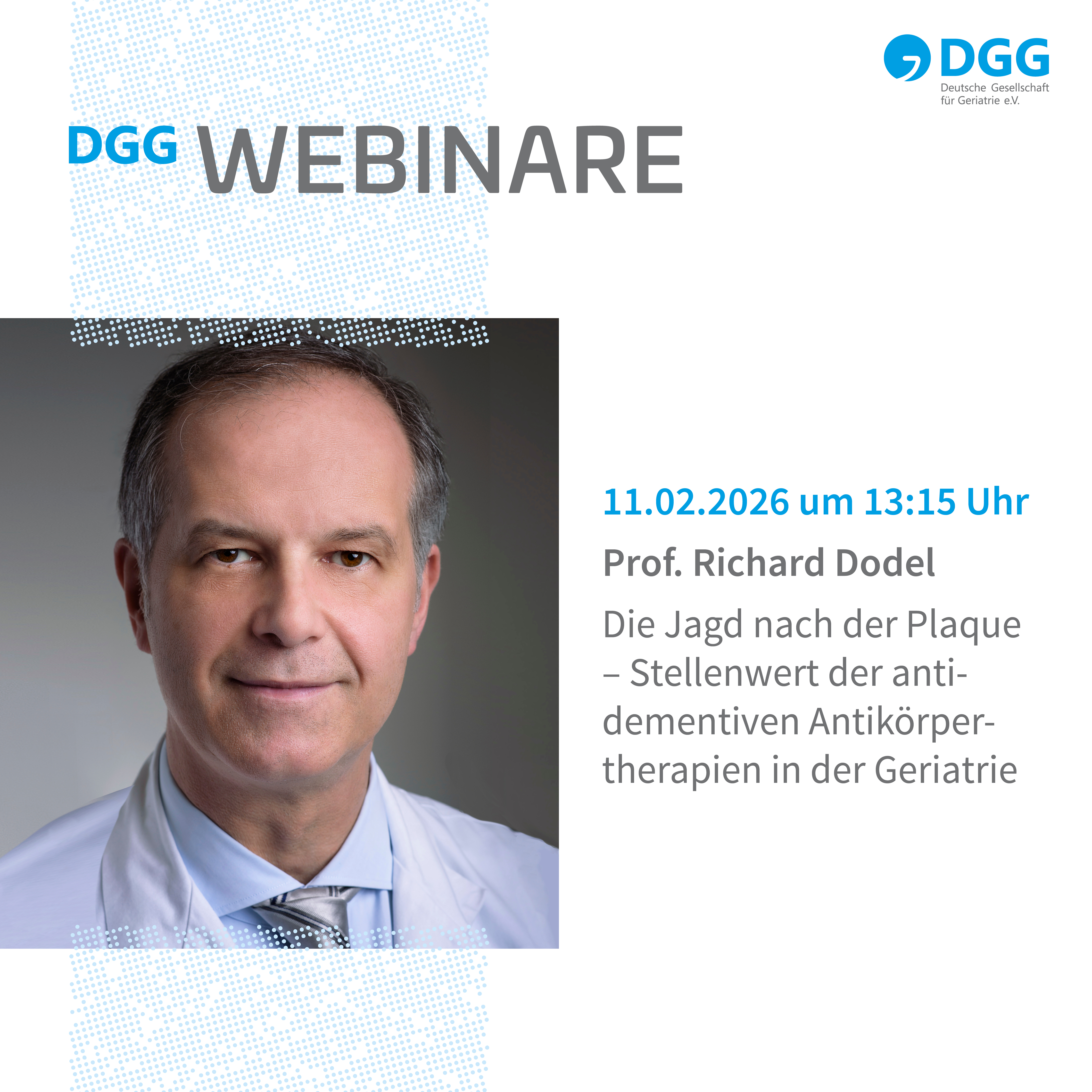 Information zu kommendem Webinar