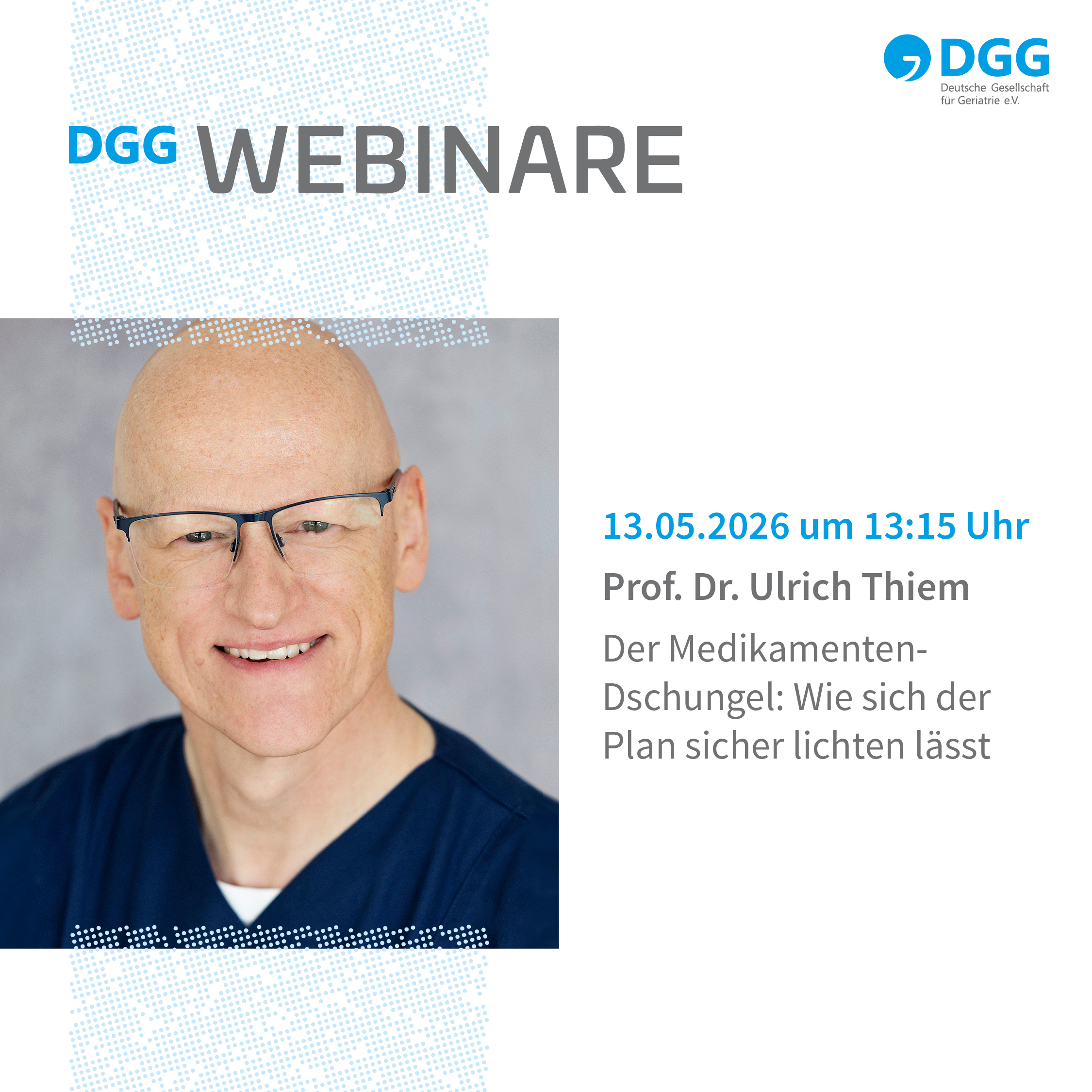 Information zu kommendem Webinar