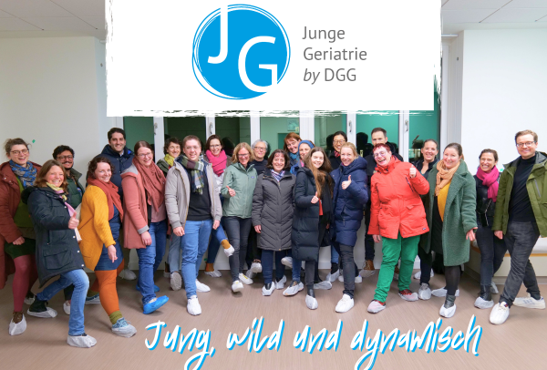 Gruppenbild der Teilnehmer der Jahrestagung Junge Geriatrie