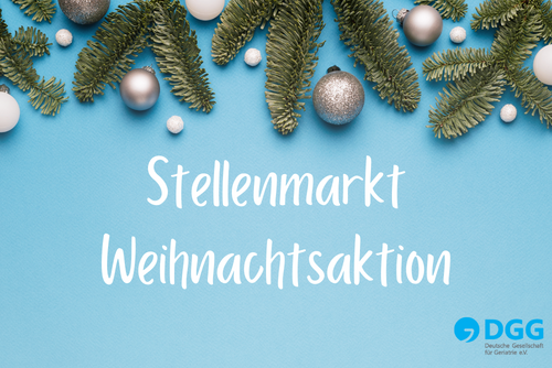 Stellenmarkt Weihnachtsaktion