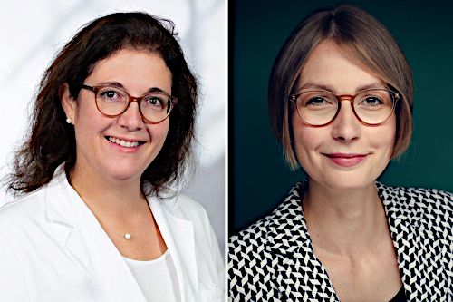 Prof. Katrin Singer und Dr. Johanna Masuch