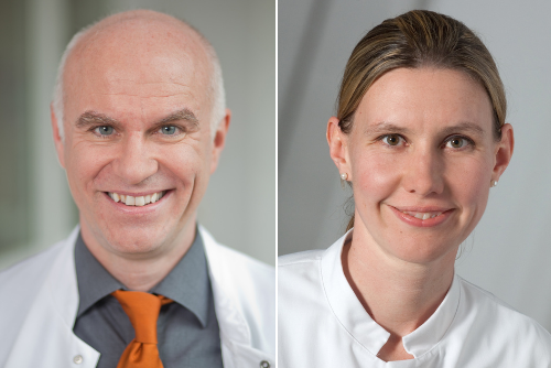 Privatdozent Dr. Andrej Zeyfang und Privatdozentin Dr. Anke Bahrmann